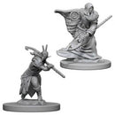 D&D Elf Male Druid Unpainted Miniature