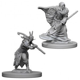 D&D Elf Male Druid Unpainted Miniature