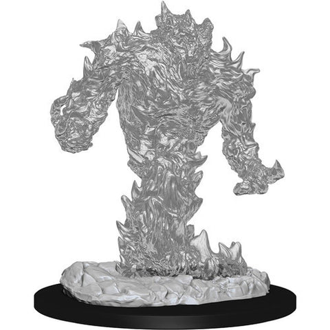 D&D/Pathfinder Fire Elemental Unpainted Miniature