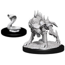 D&D/Pathfinder Iron Cobra & Iron Defender Unpainted Miniature
