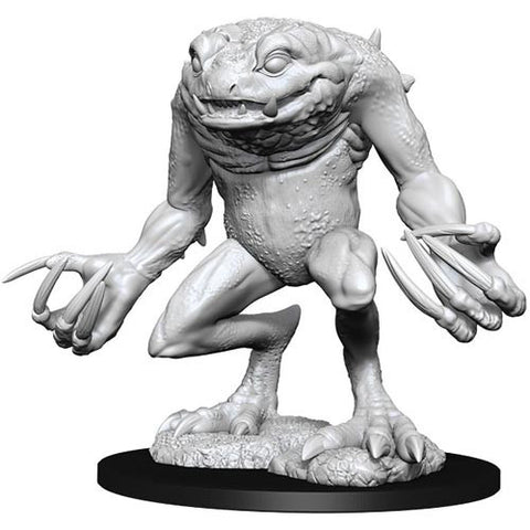 D&D/Pathfinder Red Slaad Unpainted Miniature
