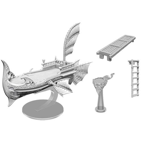 D&D/Pathfinder Skycoach Unpainted Miniature